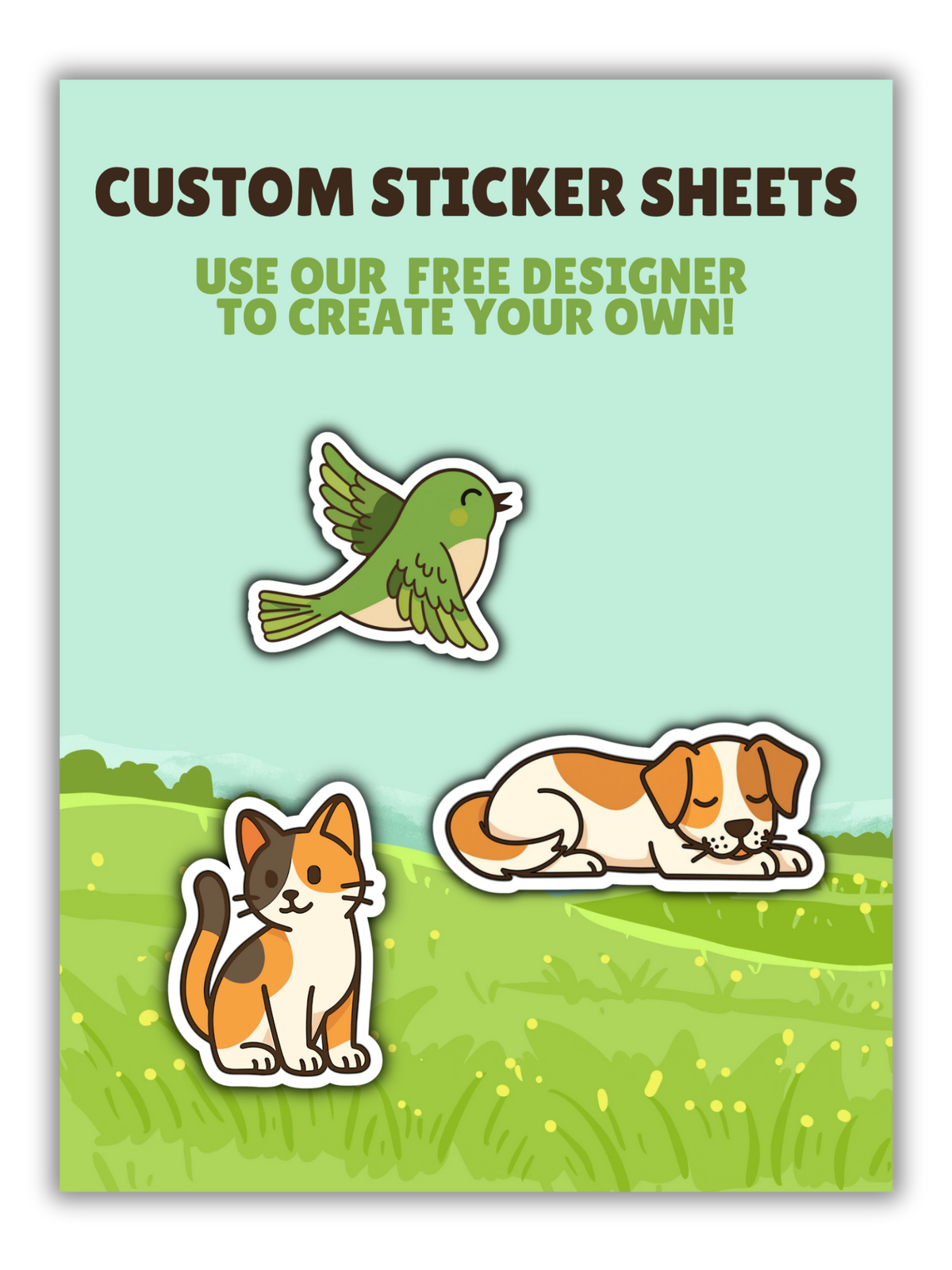 Custom Sticker Sheets